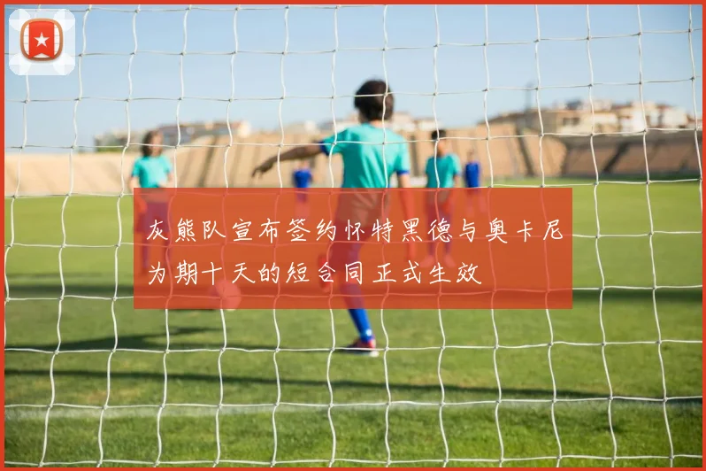 灰熊队宣布签约怀特黑德与奥卡尼为期十天的短合同正式生效