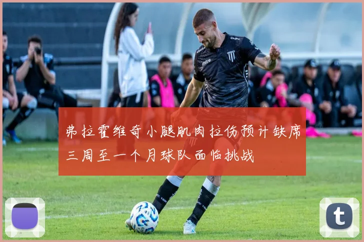 弗拉霍维奇小腿肌肉拉伤预计缺席三周至一个月球队面临挑战